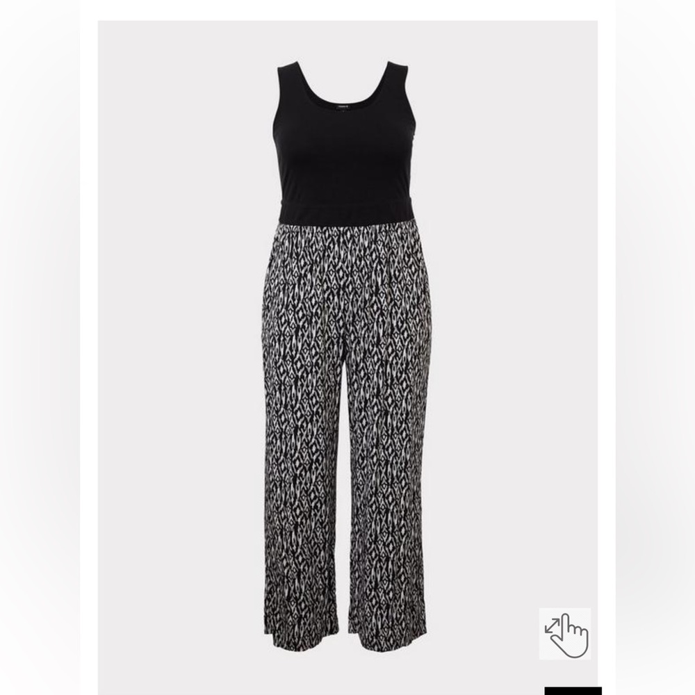 Torrid Challis Jumpsuit - Picture 3 of 8